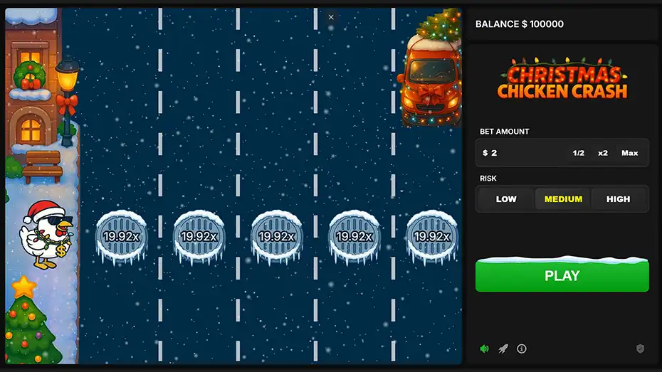 chicken crash правила игры