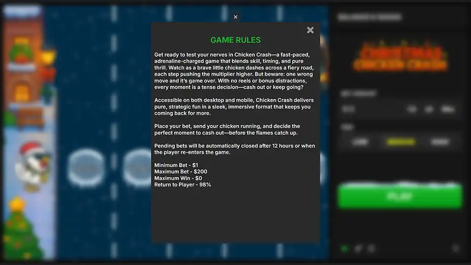 chicken crash коэффициенты выигрыша