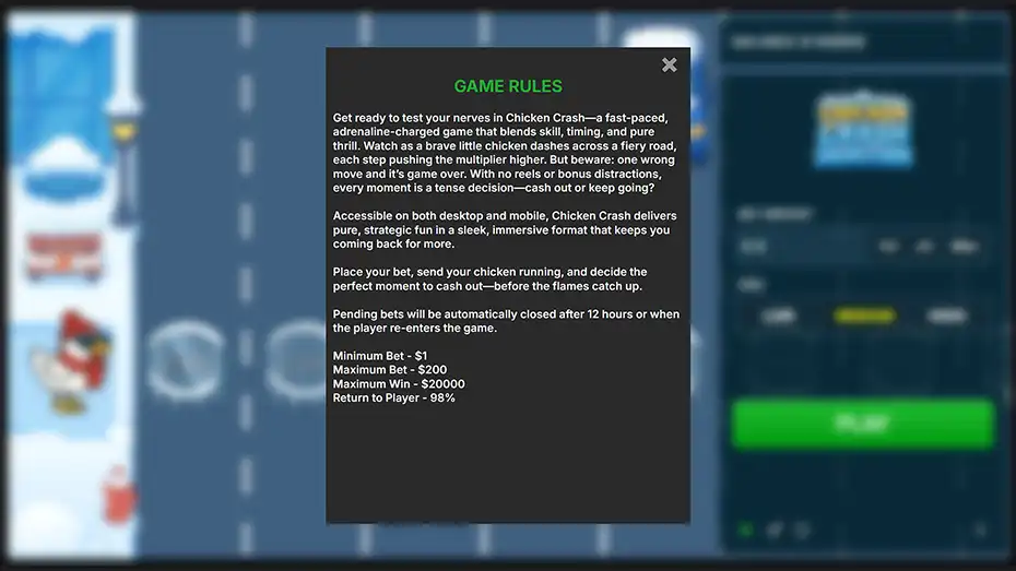 чикен краш игра