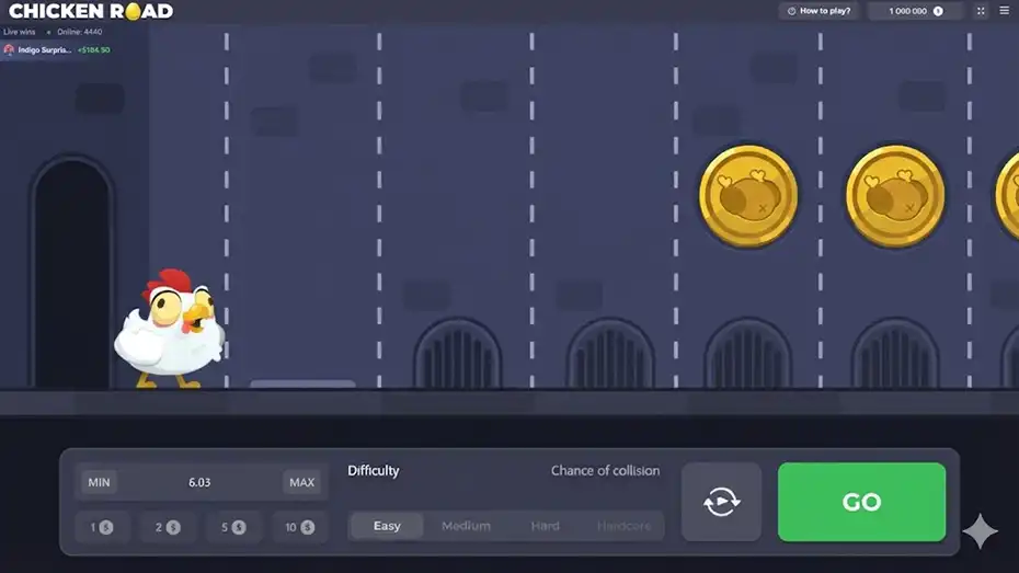 чикен роад на деньги