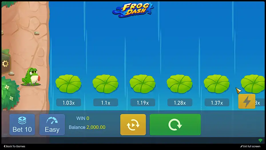 Frog Dash TaDa Gaming